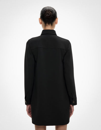 Patch Pocket Shirt Dress