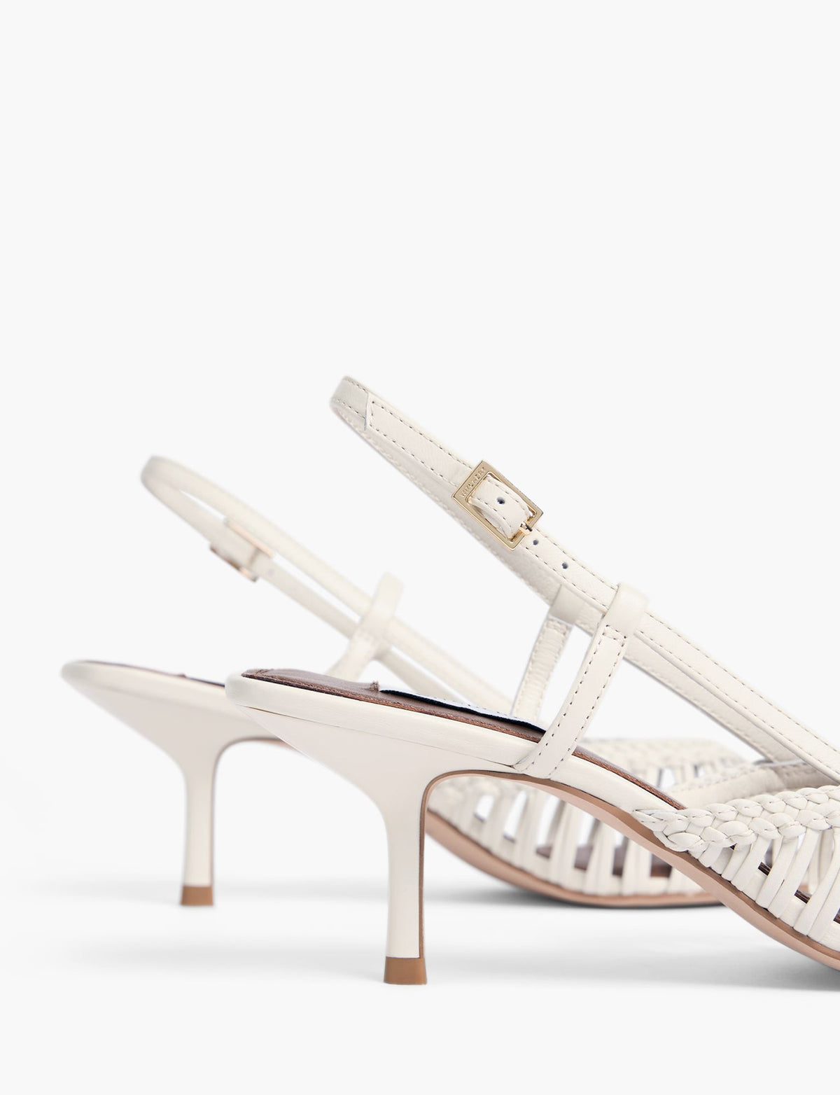 Cora Weave Slingback Heels