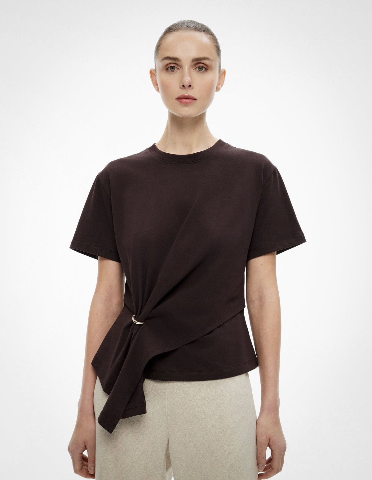 Trim Detail T-Shirt