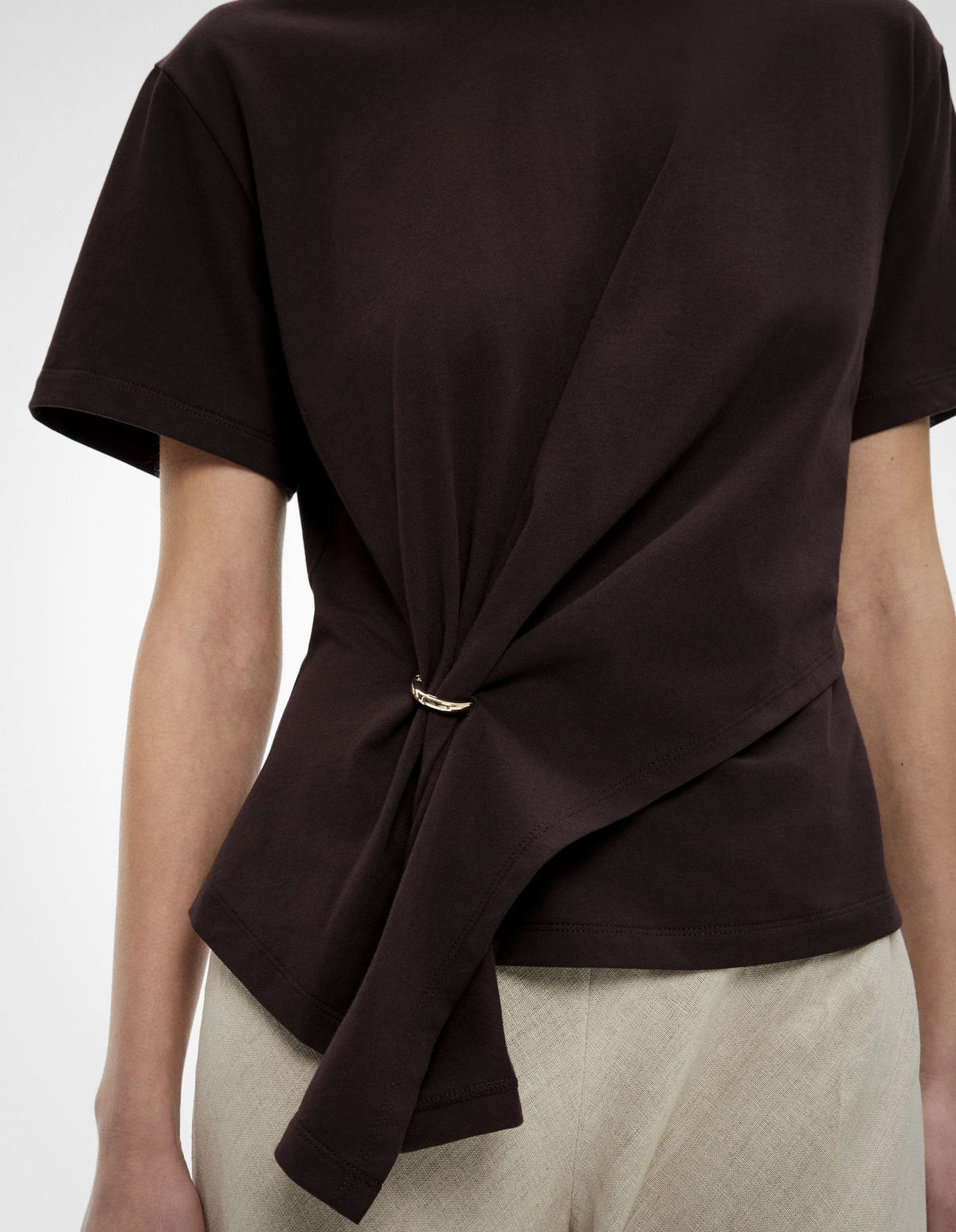 Trim Detail T-Shirt