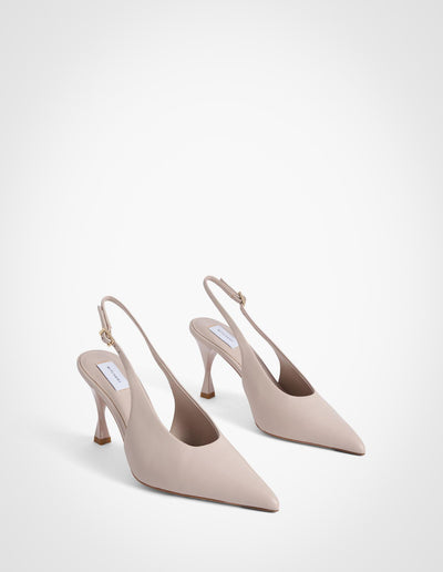 Brooke Twist Slingback Heels
