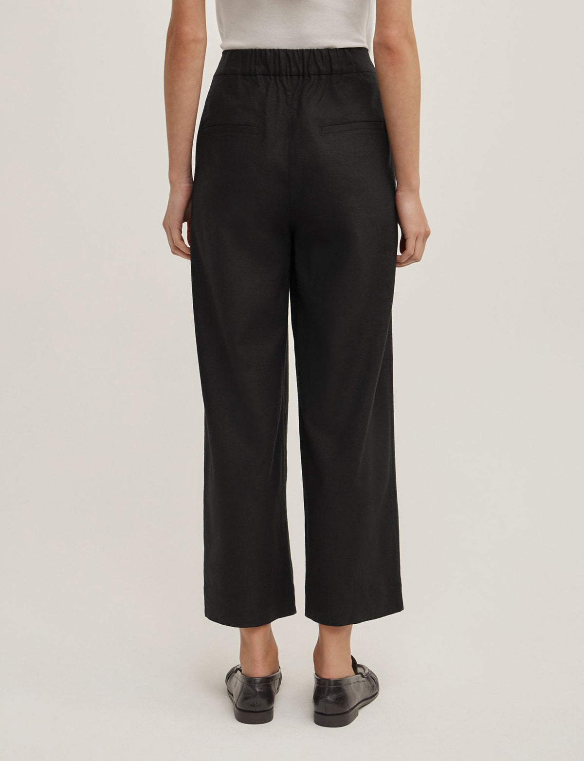 Linen Crop Pants