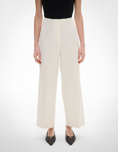 Linen Crop Pants