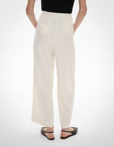 Linen Crop Pants