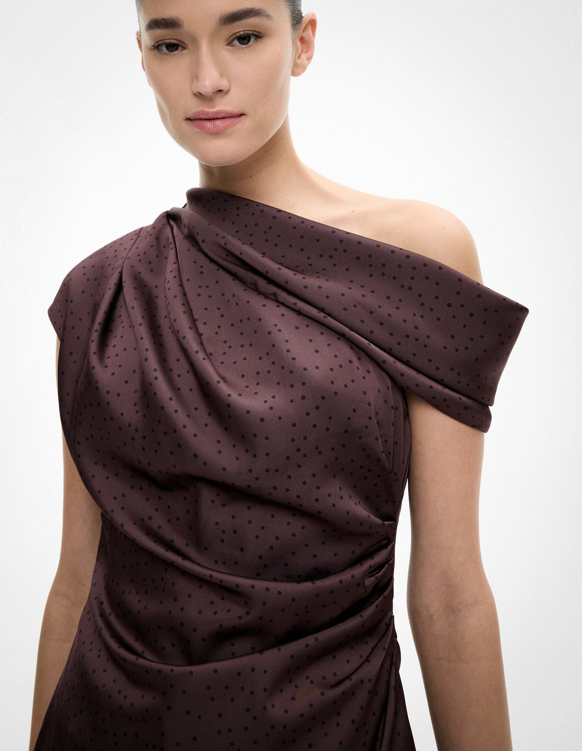 Draped Shoulder Top