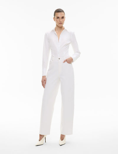 Belt Back Shirt