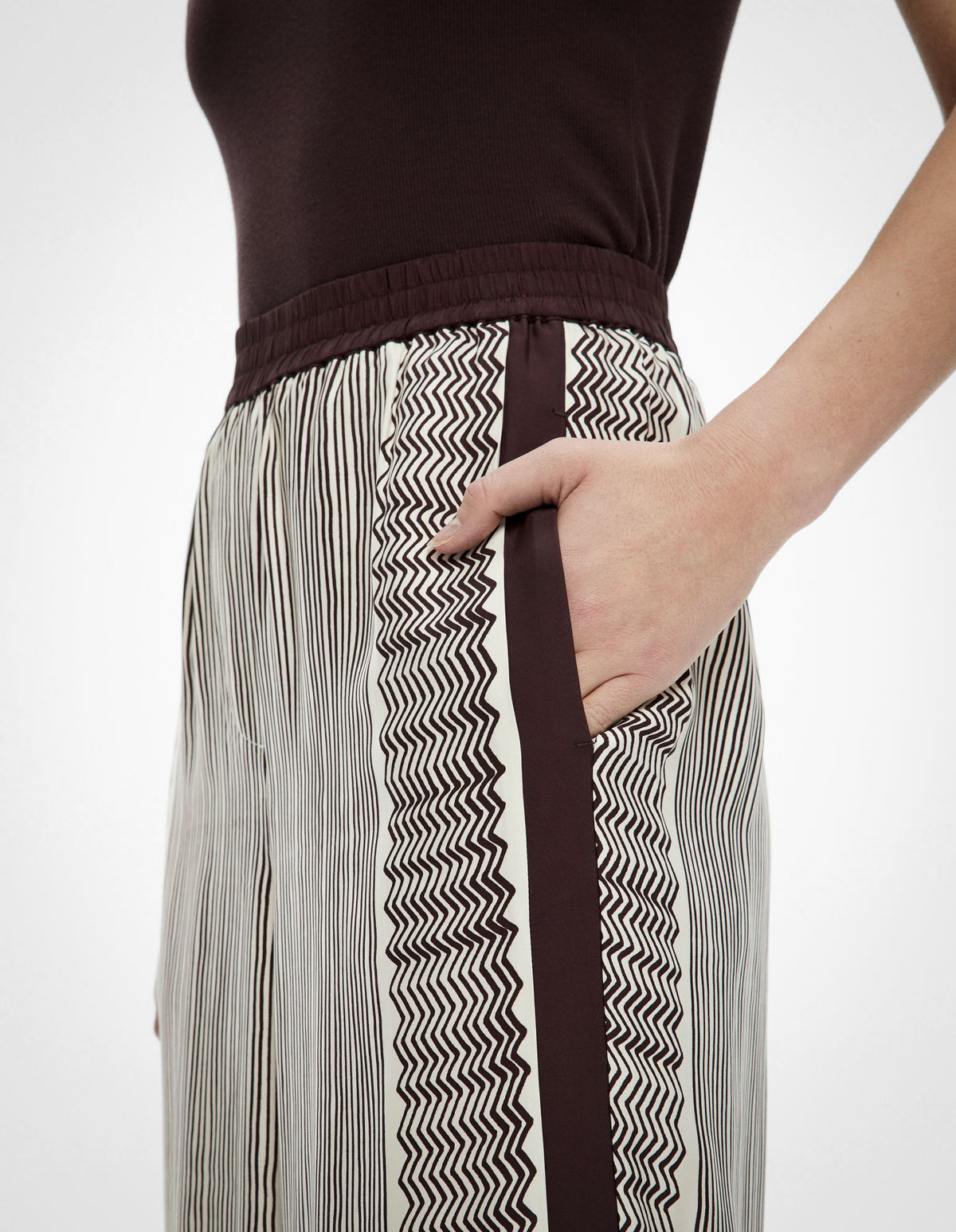 Scarf Print Pants