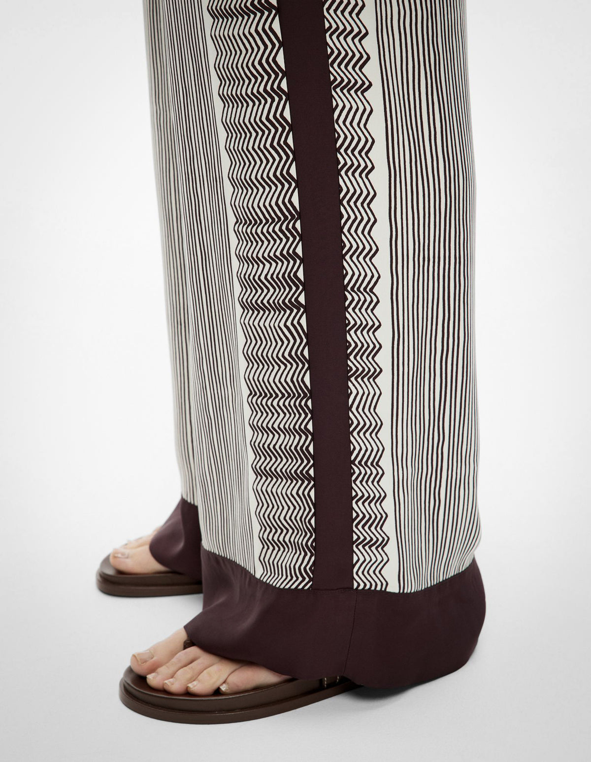 Scarf Print Pants