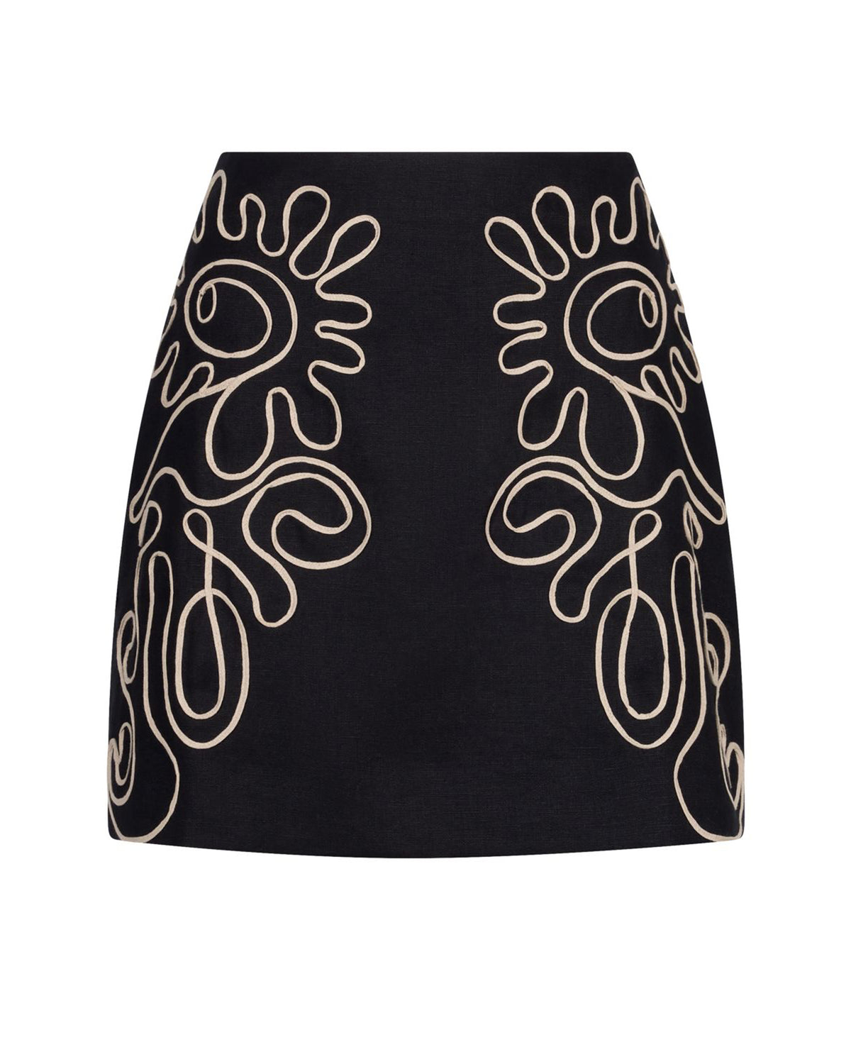 Corded Mini Skirt