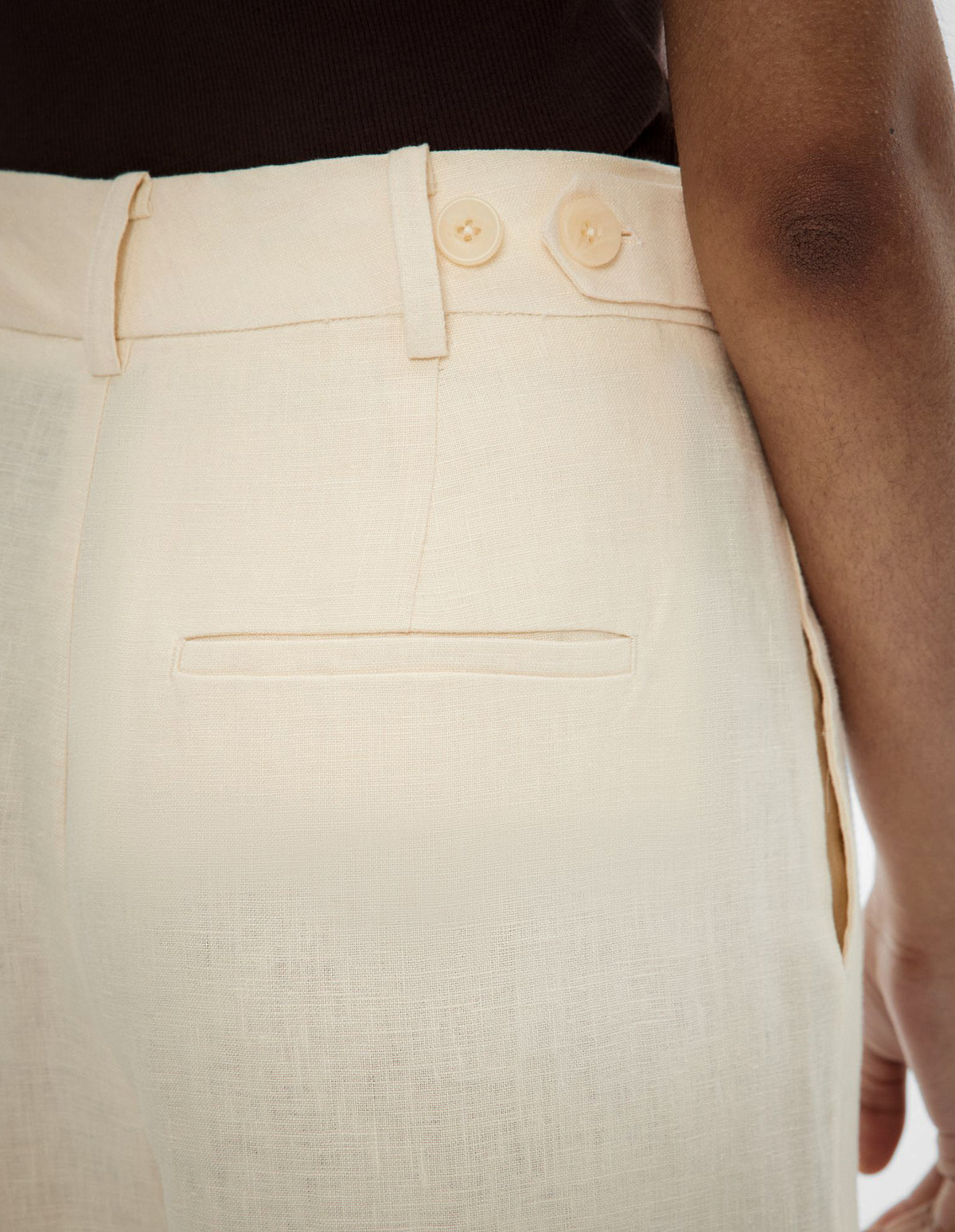 Slim Leg Stitch Pants