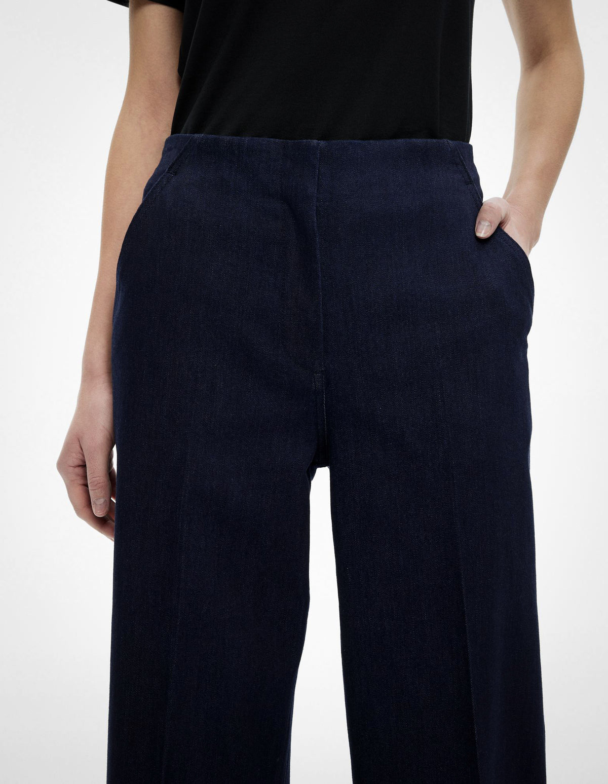 Denim Crop Pants
