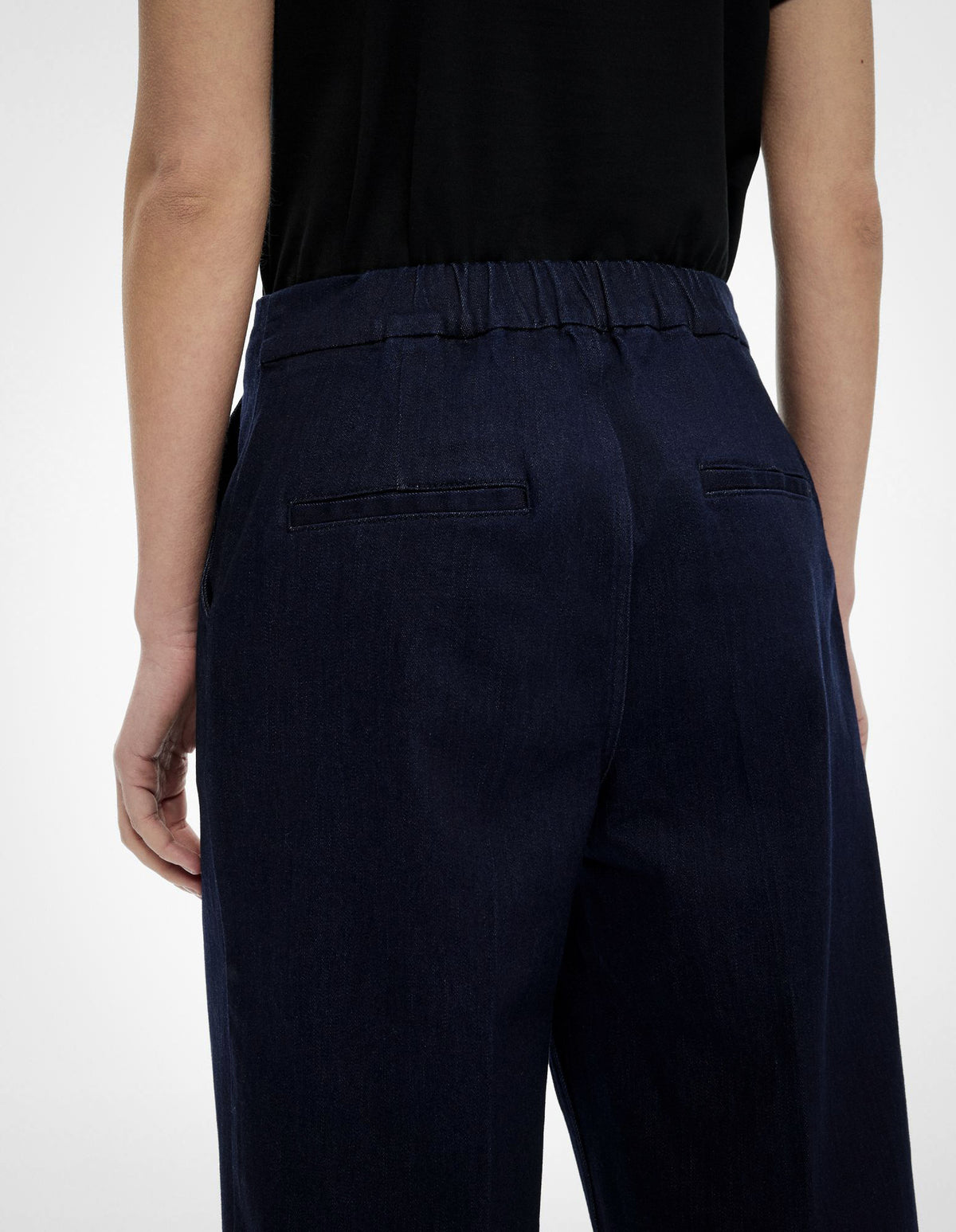 Denim Crop Pants