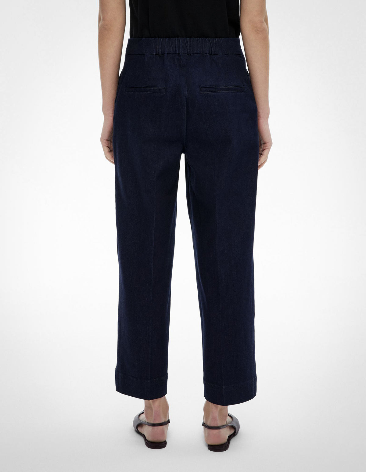 Denim Crop Pants