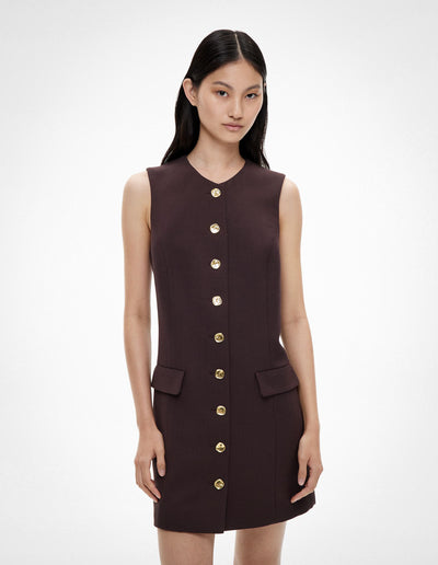 Button Detail Dress