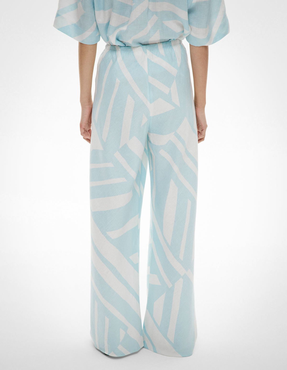 Bias Linen Pants