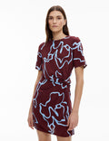 Knot Detail Mini Dress