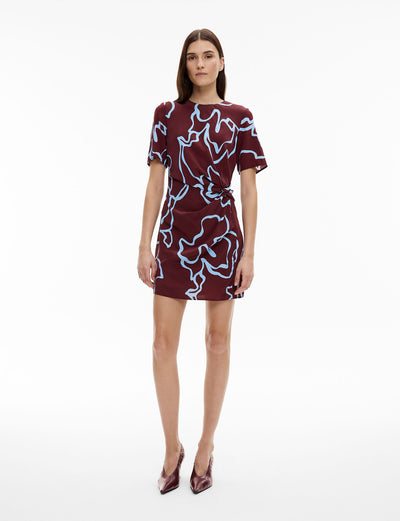 Knot Detail Mini Dress
