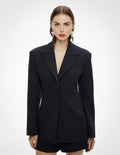 Corset Detail Blazer