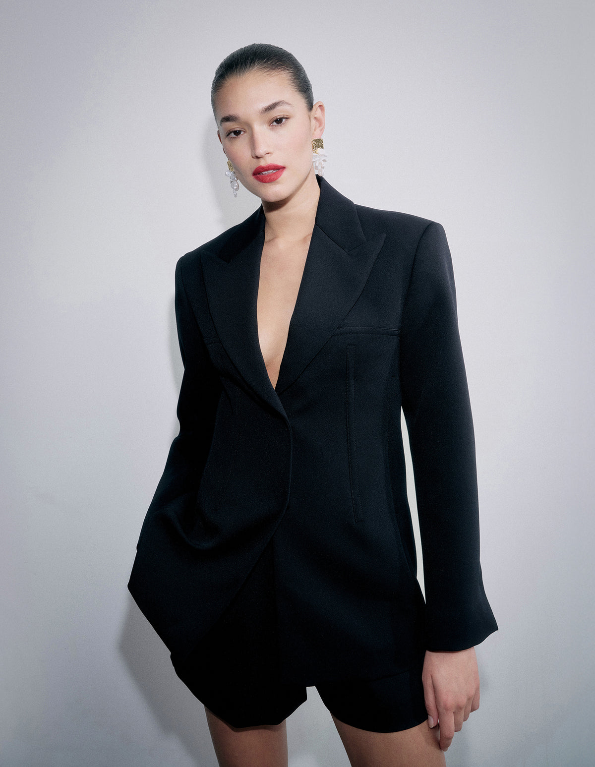 Corset Detail Blazer
