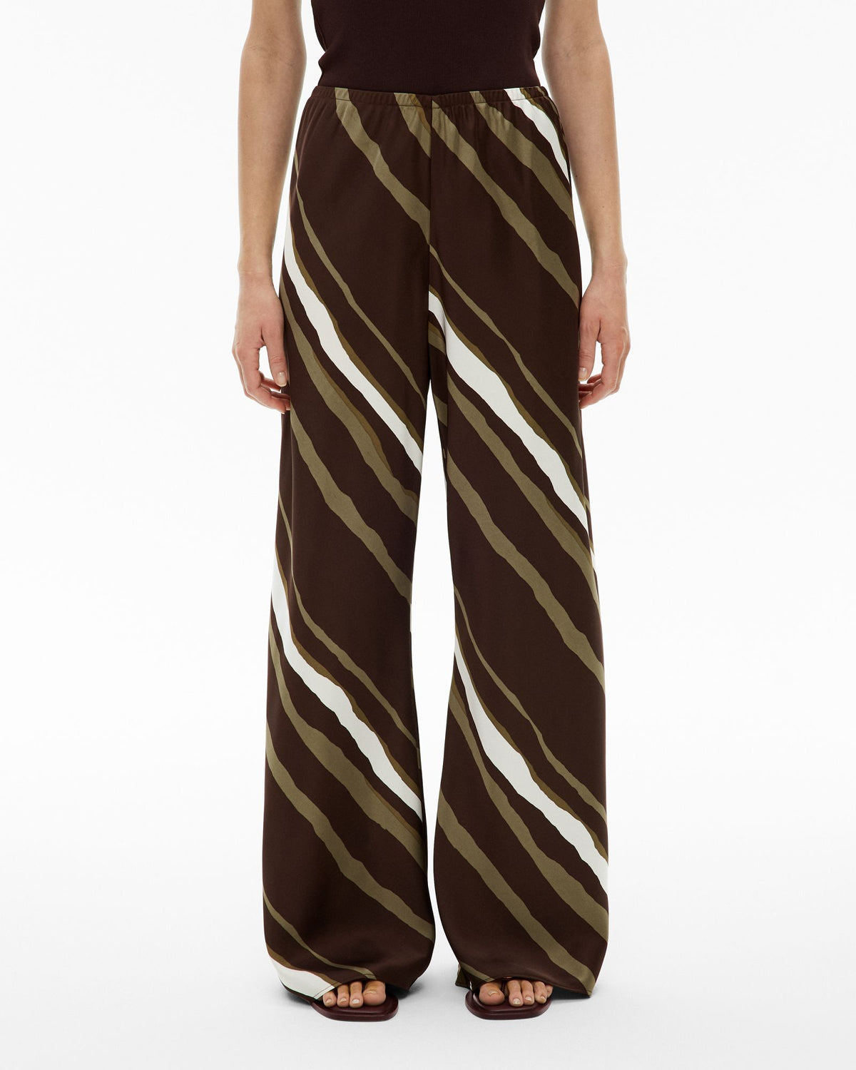 Bias Pull On Pants
