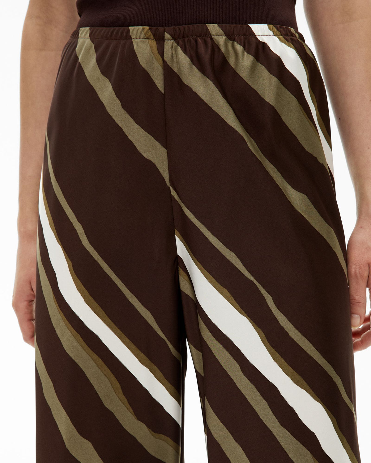 Bias Pull On Pants