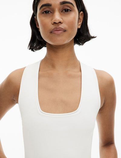 Compact Square Neck Tank Top