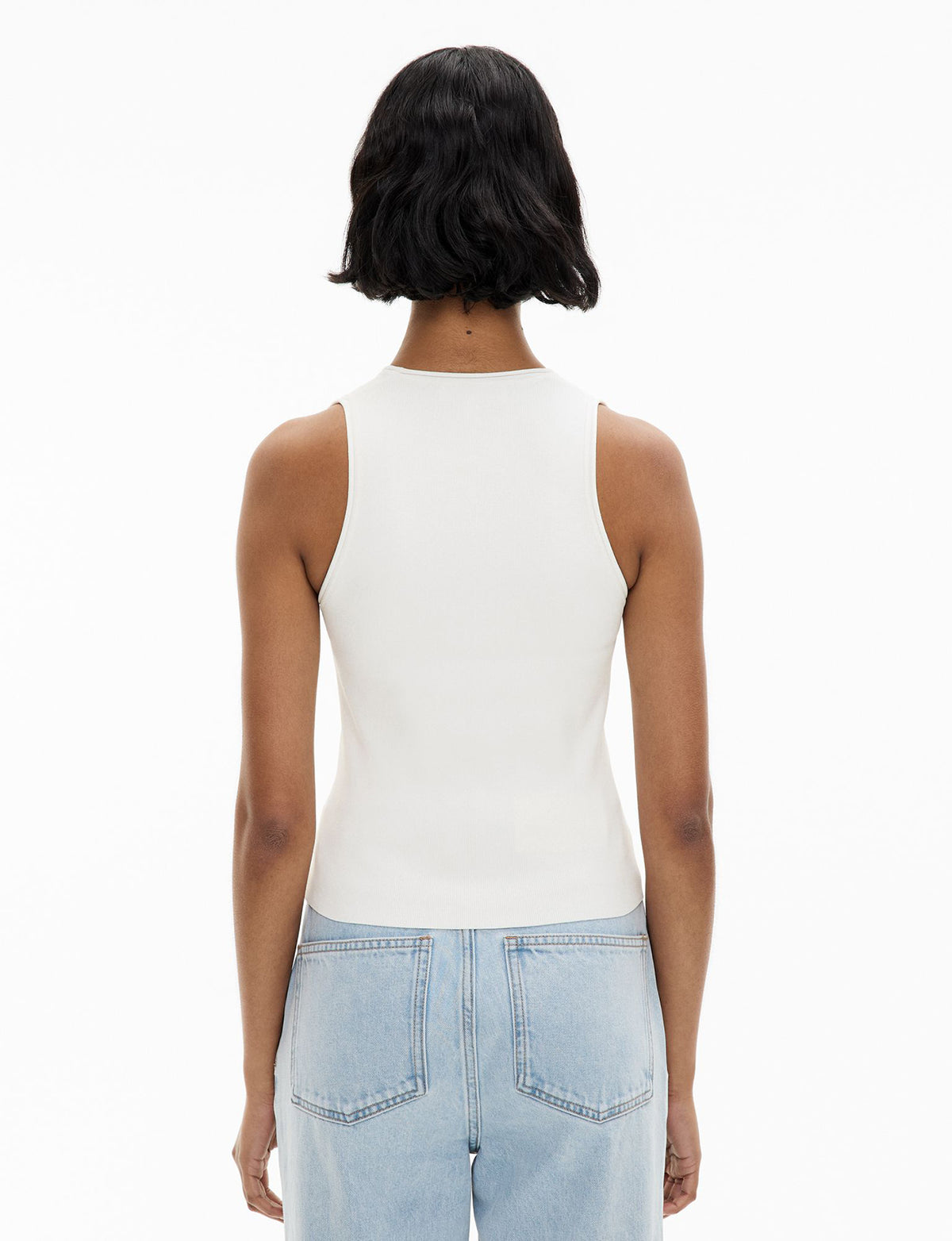 Compact Square Neck Tank Top