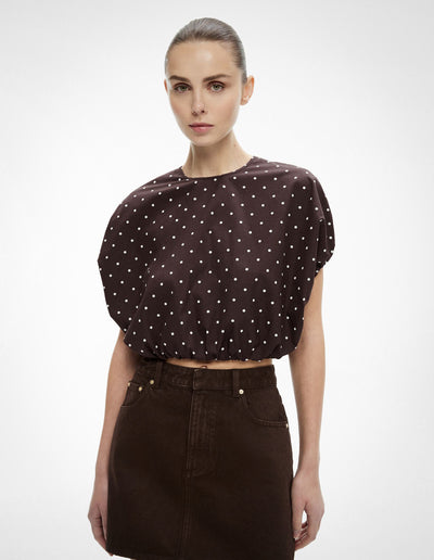 Bubble Hem Top