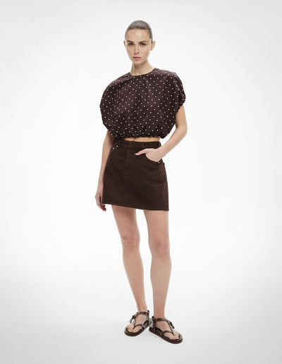 Bubble Hem Top