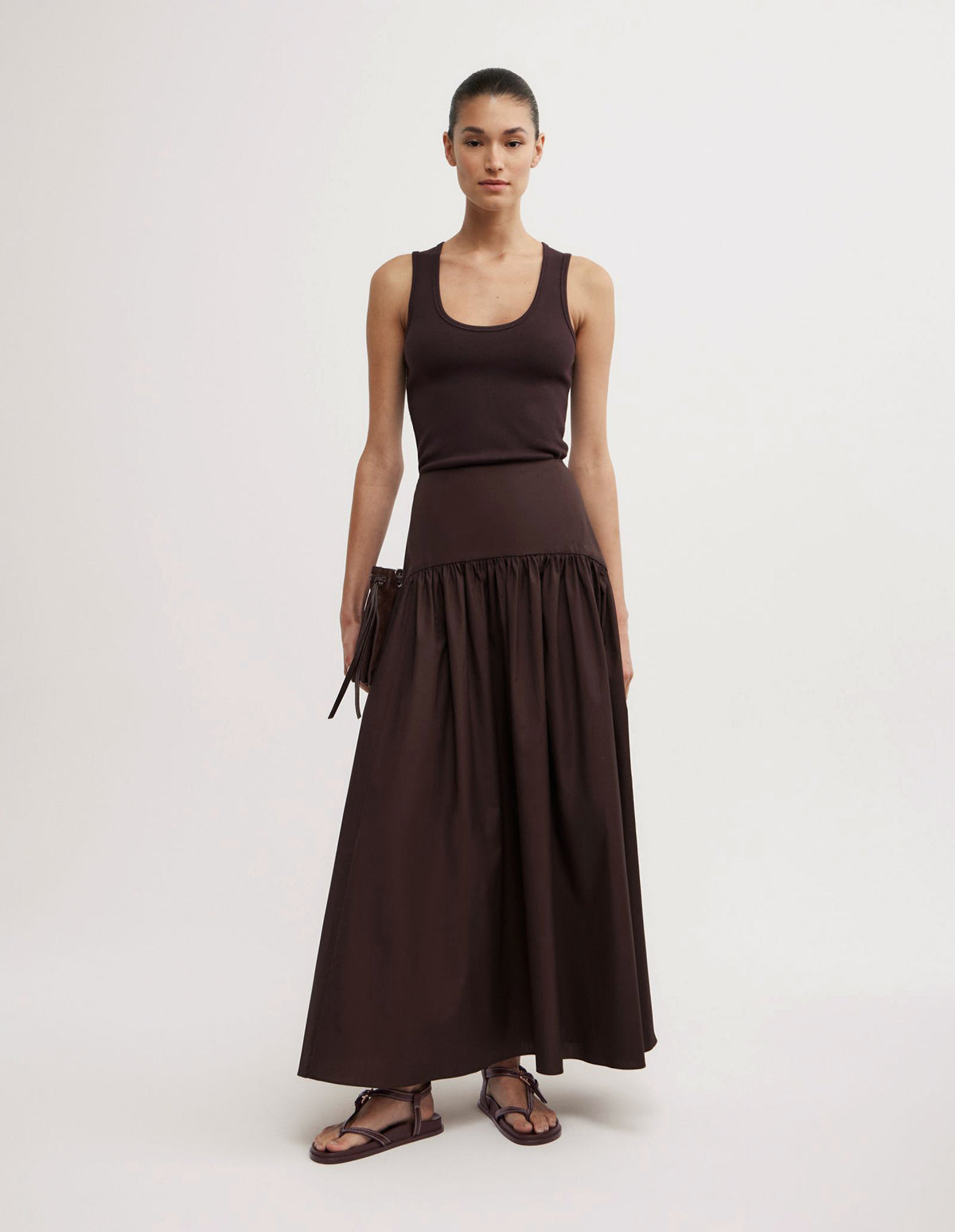 Basque Midi Skirt