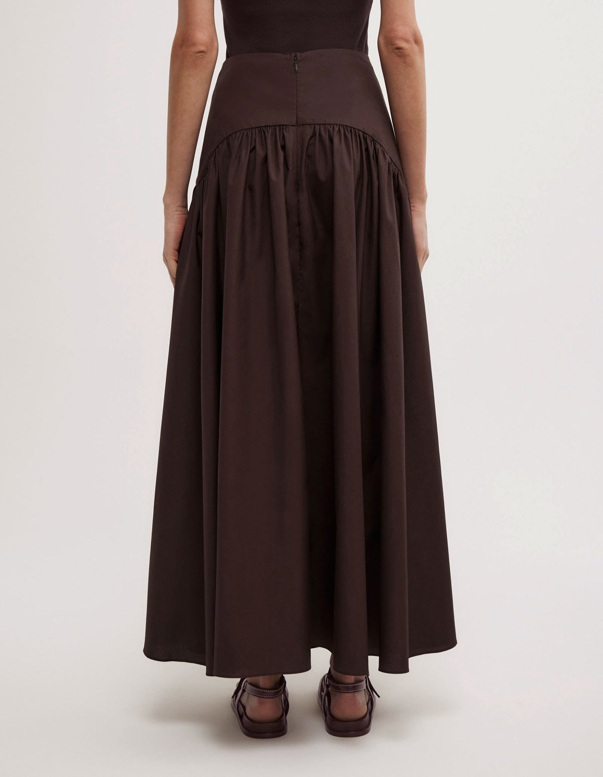 Basque Midi Skirt
