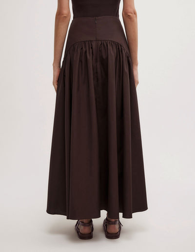 Basque Midi Skirt