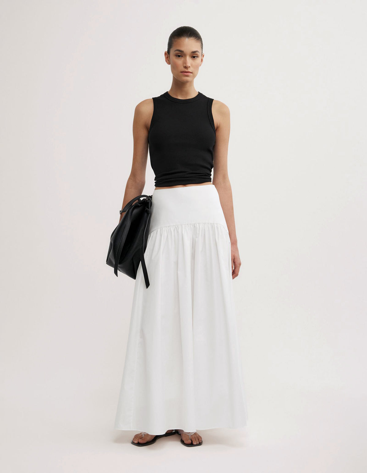 Basque Midi Skirt