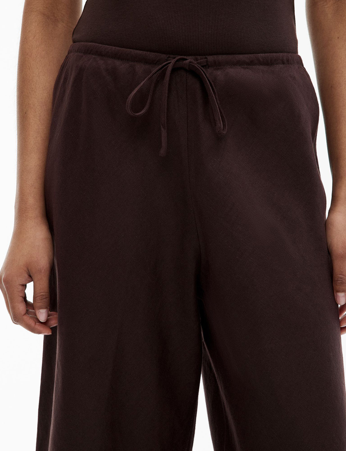 Bias Linen Pants
