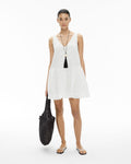 Mini Gather Panel Dress