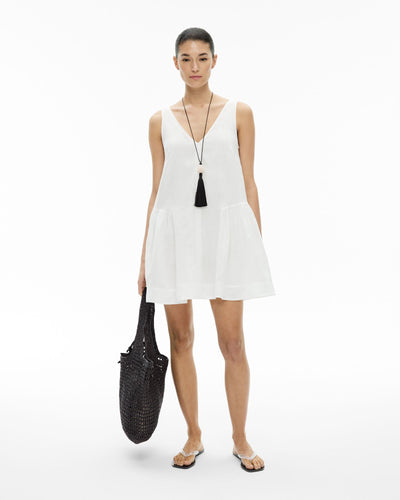 Mini Gather Panel Dress