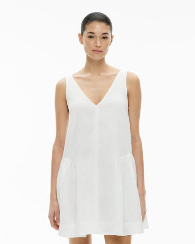 Mini Gather Panel Dress