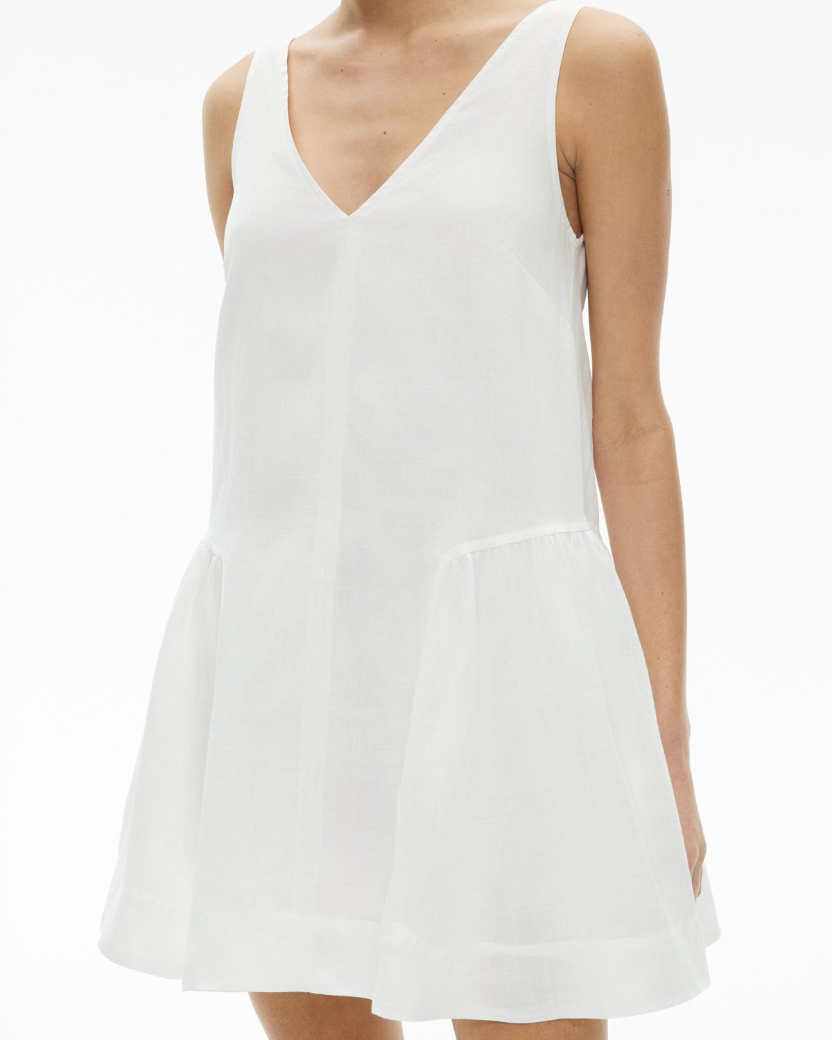 Mini Gather Panel Dress