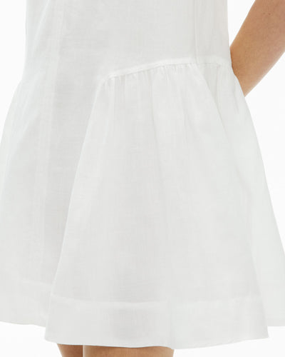 Mini Gather Panel Dress