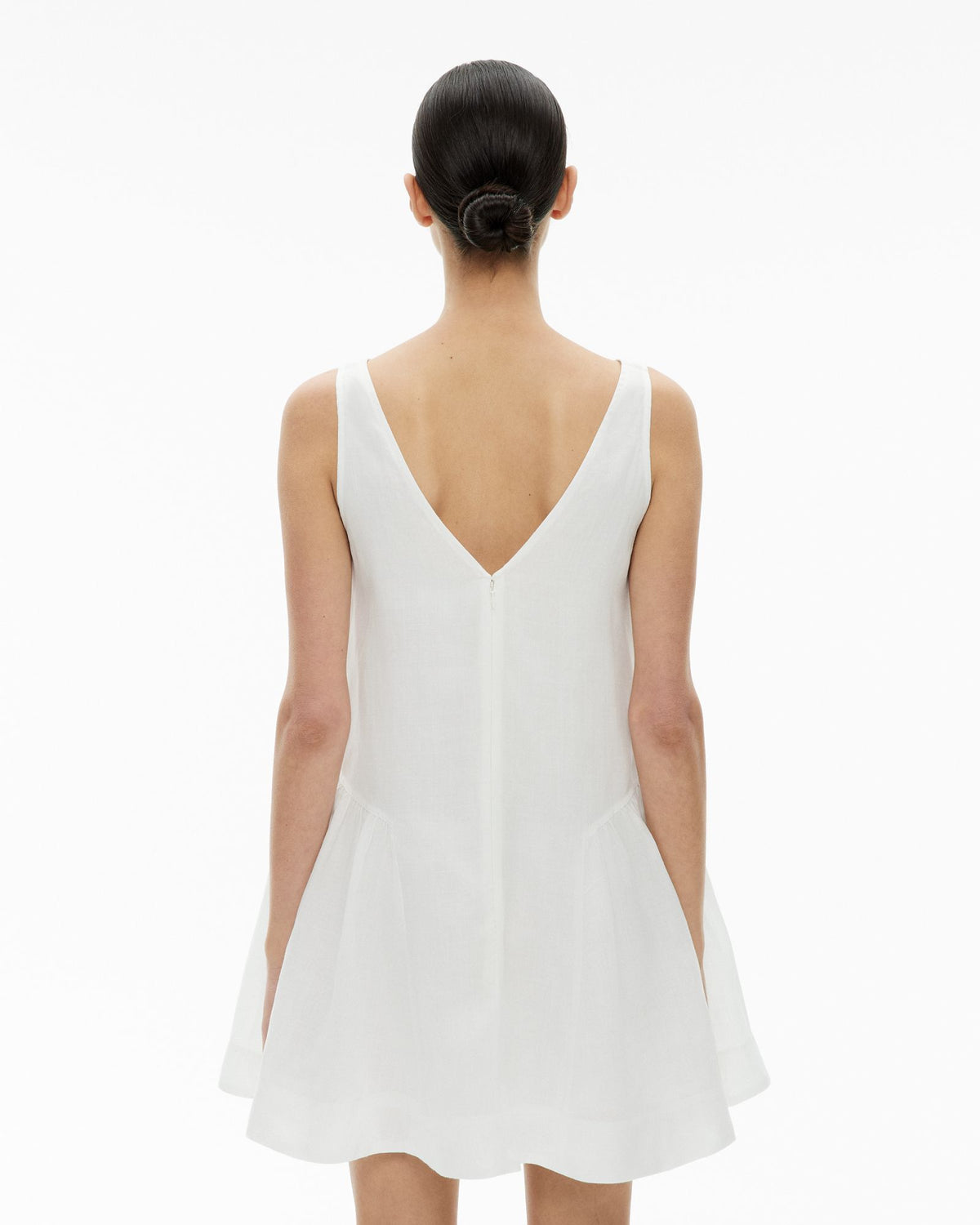 Mini Gather Panel Dress