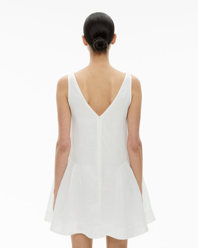 Mini Gather Panel Dress