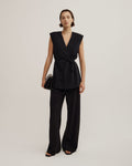 Crepe Bias Pants