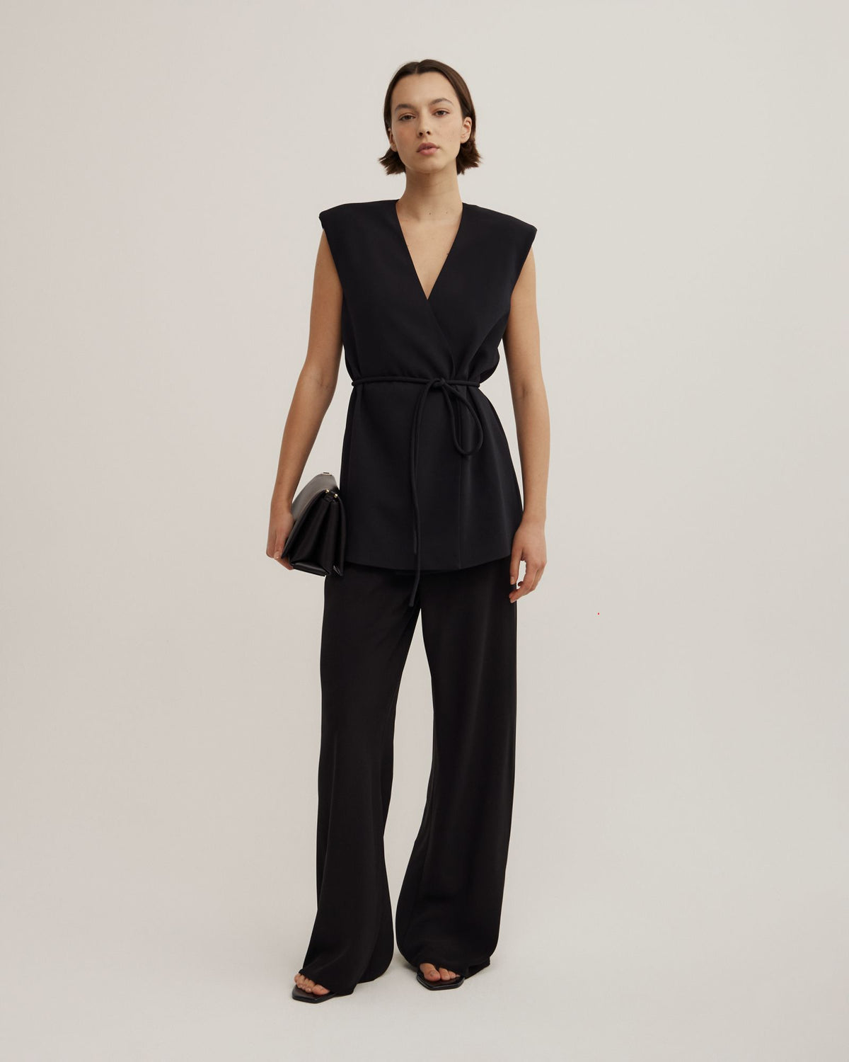 Crepe Bias Pants
