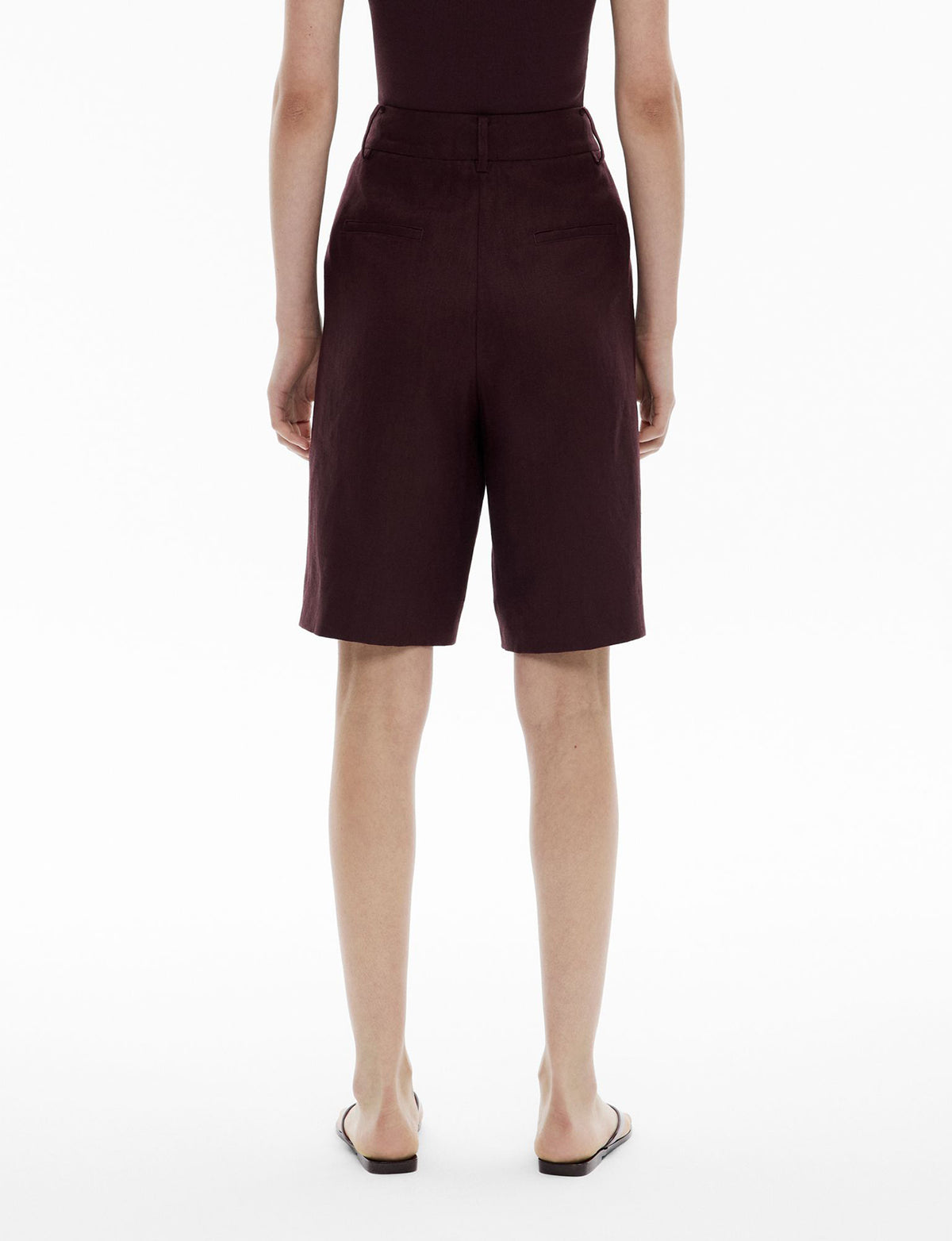 Linen Bermuda Shorts