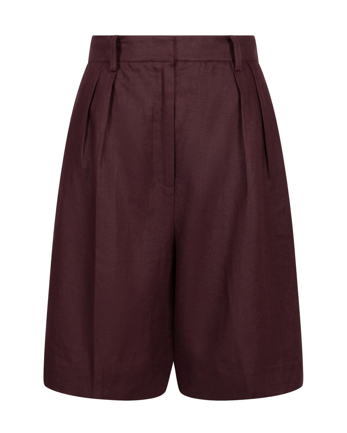 Linen Bermuda Shorts