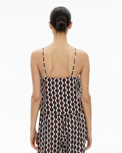 Printed Halter Top