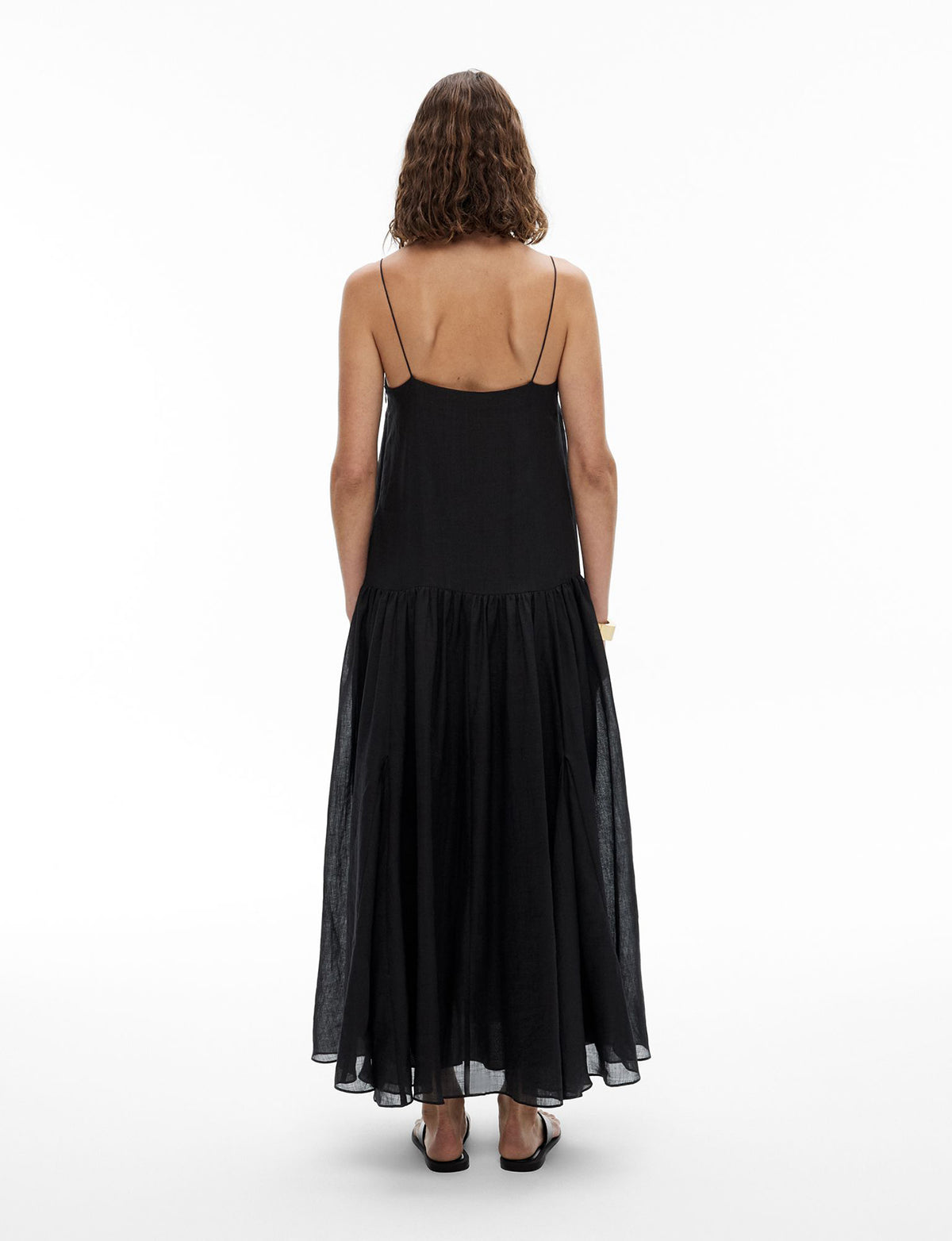 Fine Strap Maxi Dress