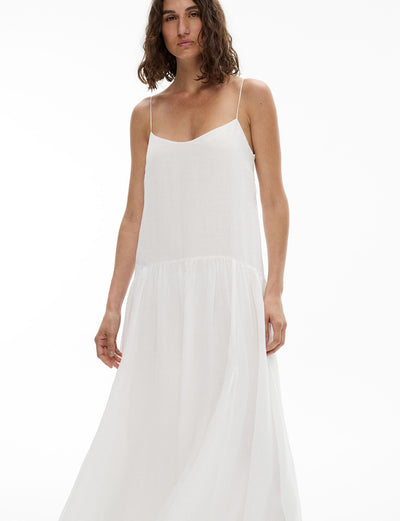 Fine Strap Maxi Dress
