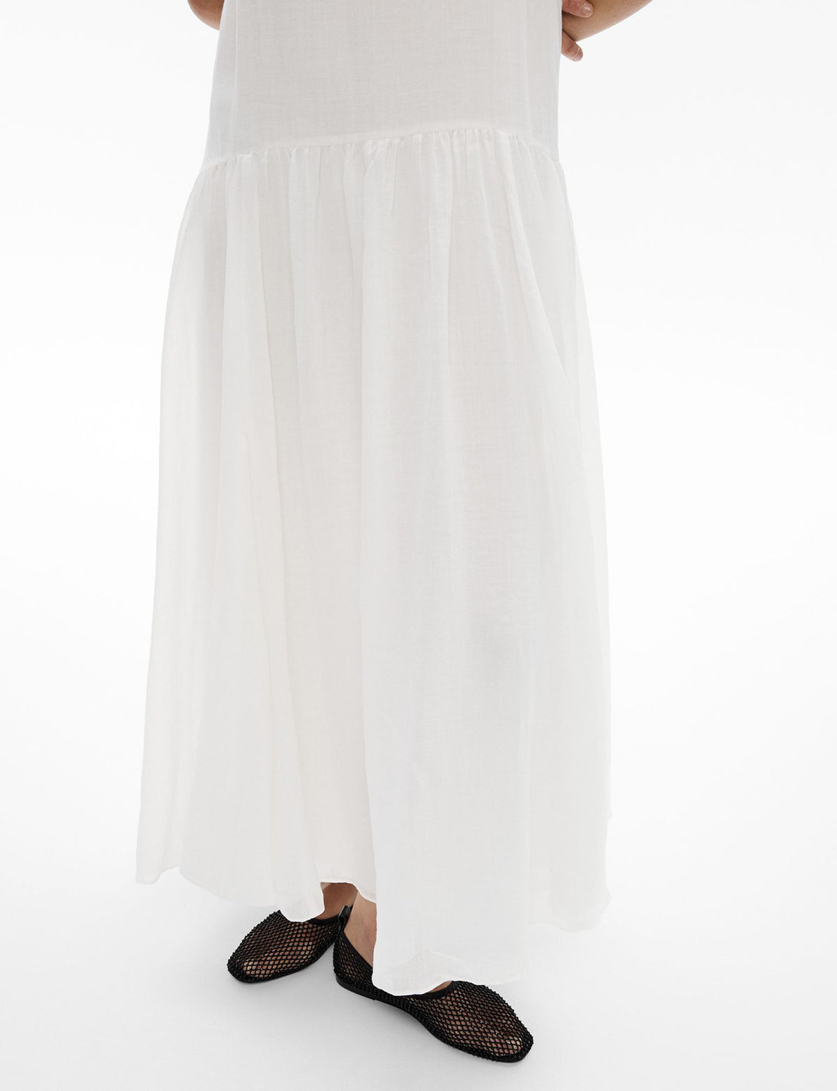 Fine Strap Maxi Dress