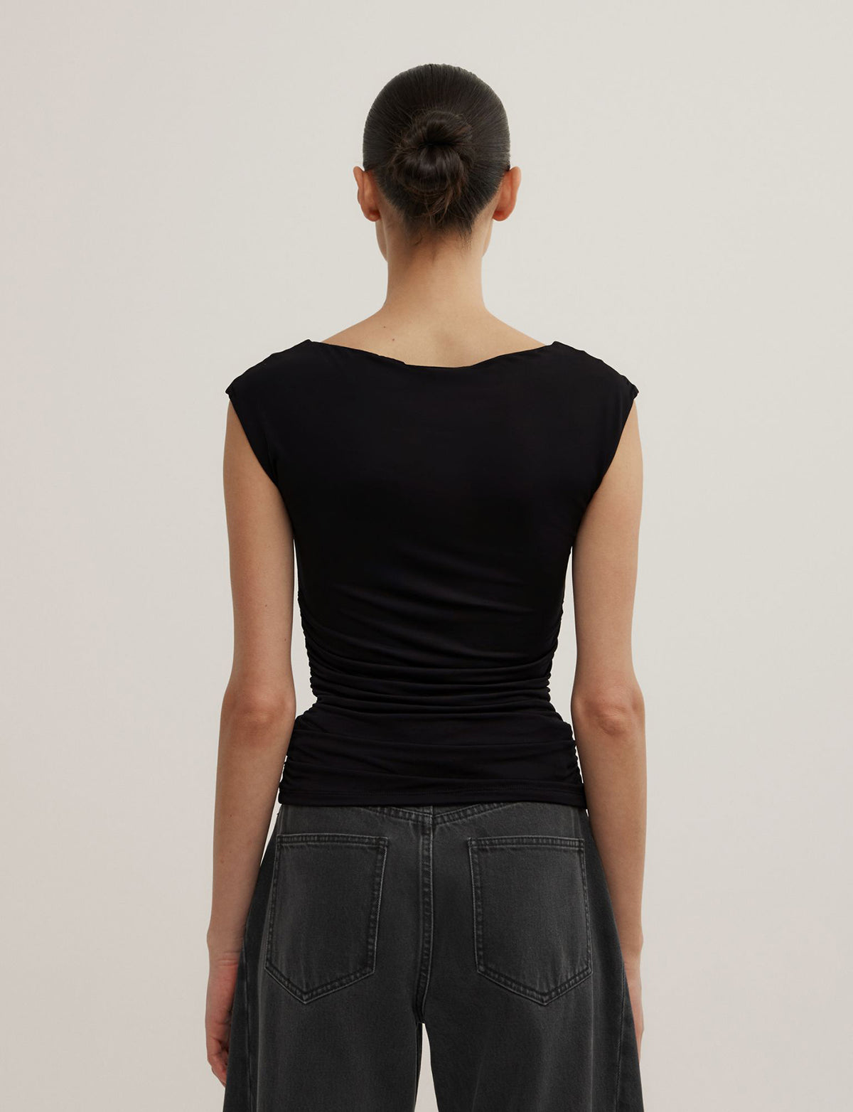 Draped Jersey T-Shirt